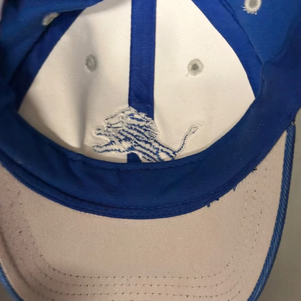 Logo Athletic Detroit Lions Hat Kids Lgo Adjustable Strap Back Cap